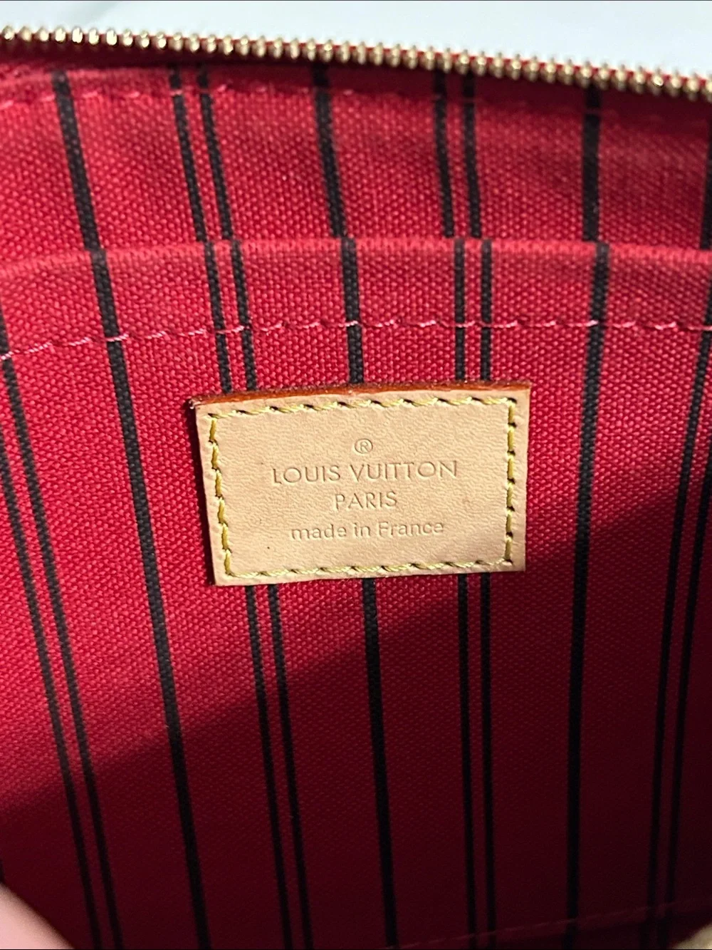 Louis Vuitton Monogram Canvas Neverfull Pochette